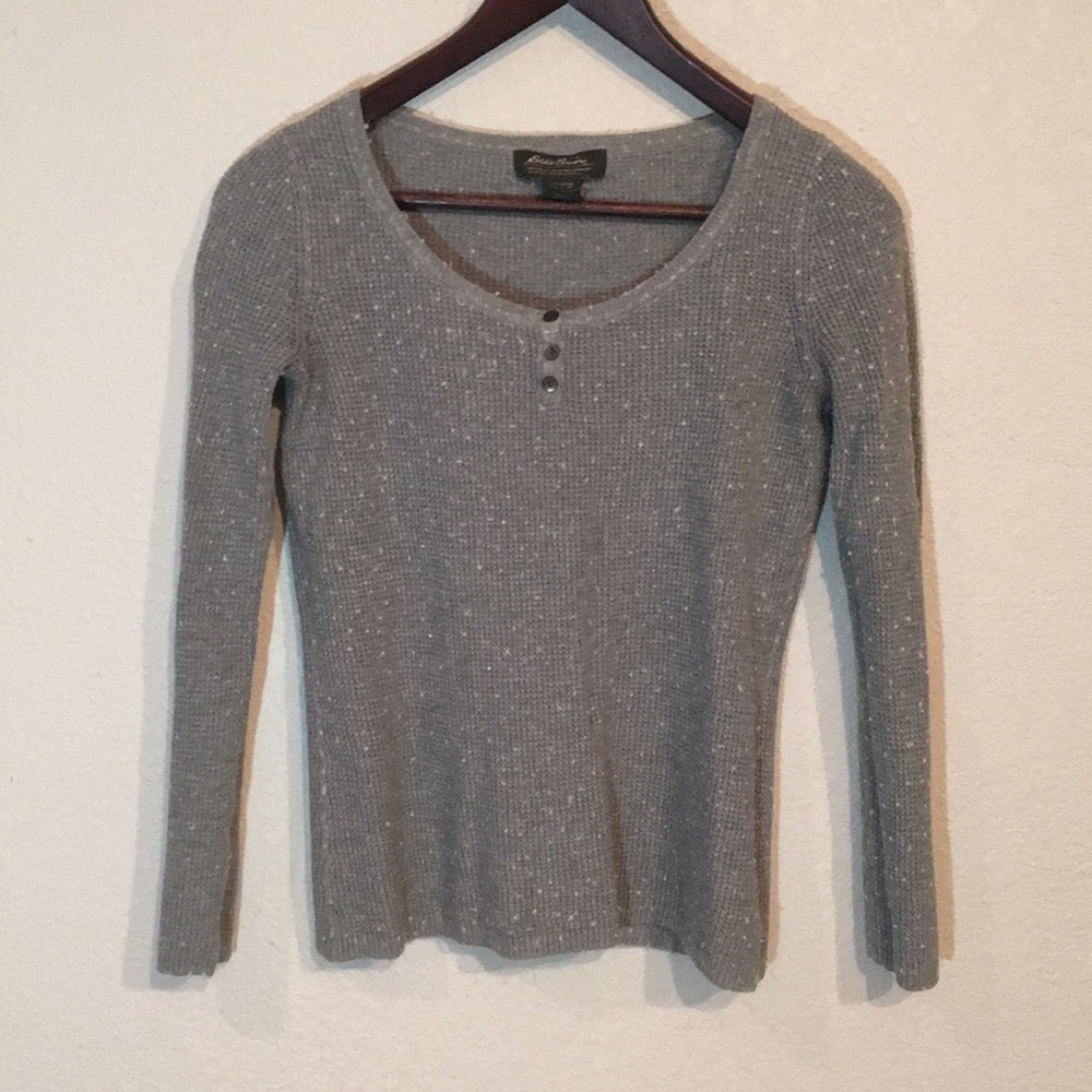 Eddie Bauer - Grey Long Sleeve Thermal